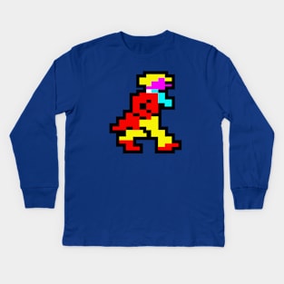 Mines of Terror - Amstrad CPC 8-Bit Legend Kids Long Sleeve T-Shirt